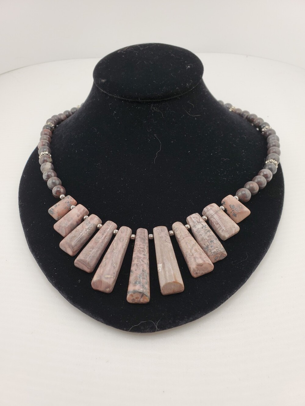 Natural Picture Jasper Necklace